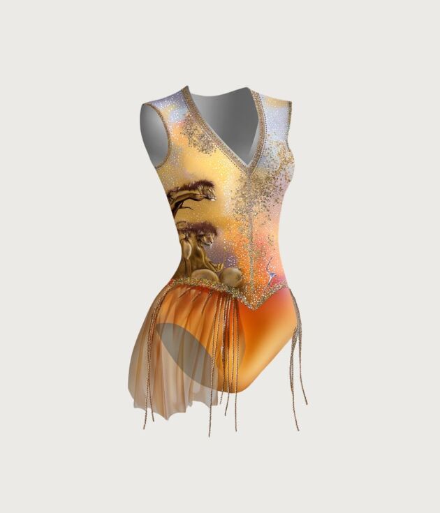 Savannah sunset leotard